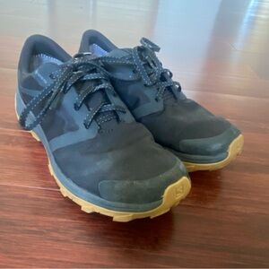 Salomon Outbound GTX Hiking Shoes Black and Tan